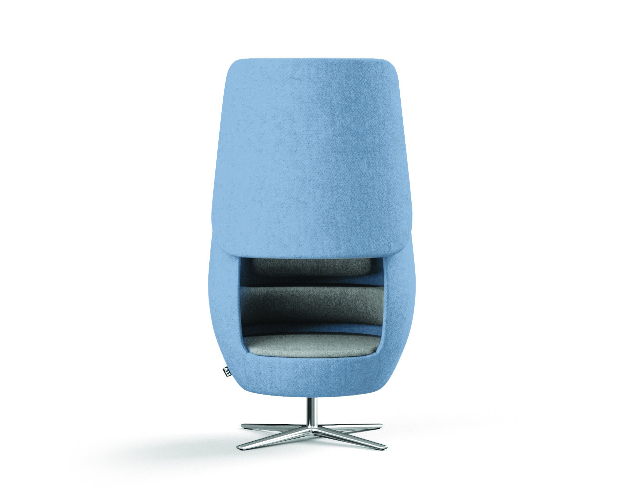 A11 Privacy Lounge Chair with Sliding Door