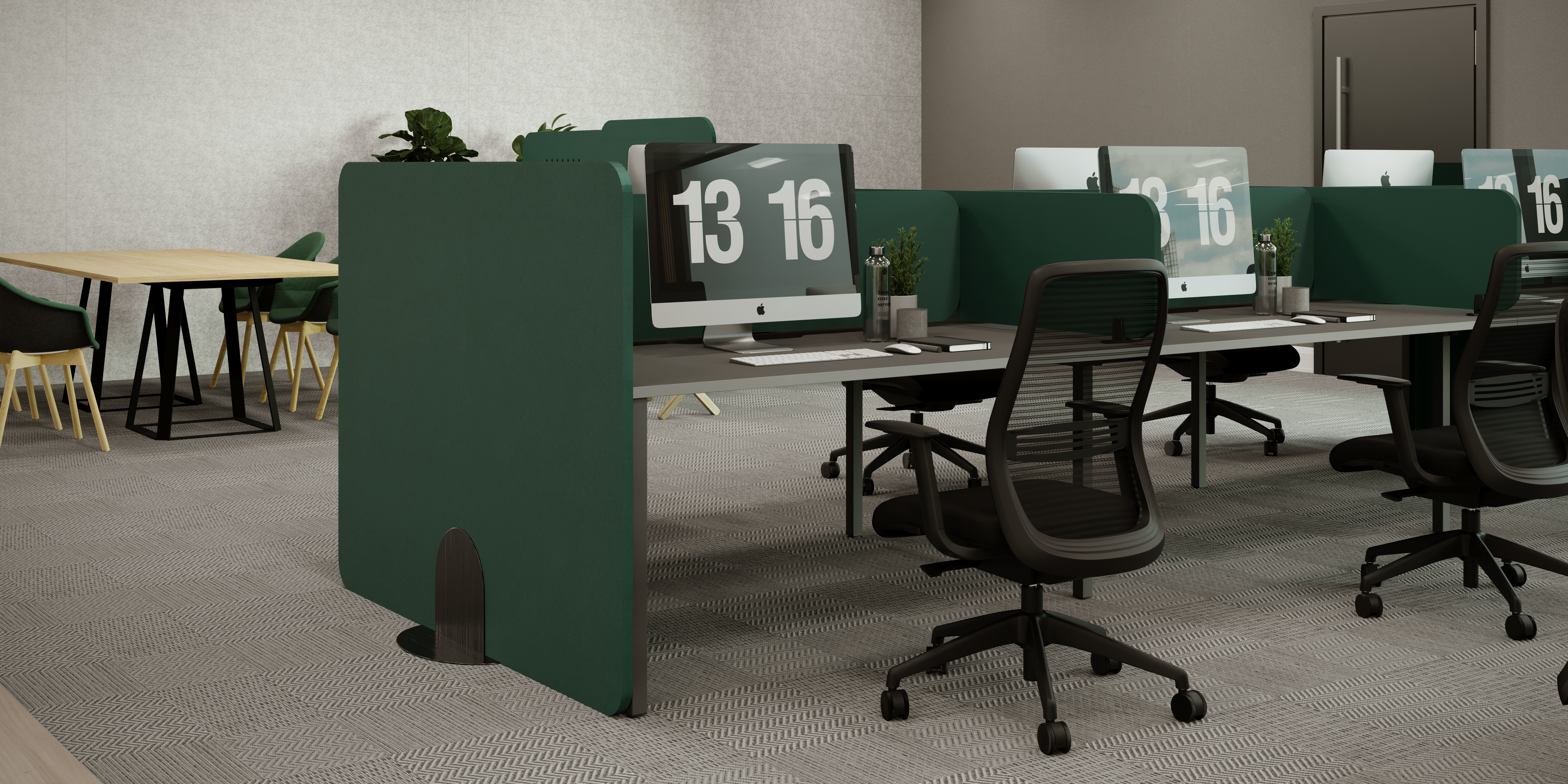 Koala Desk & side Screen 16-12 & 16-4